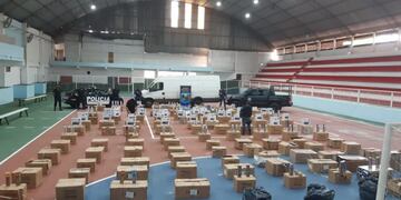 El aforo de parte de Aduana de AFIP estimó un monto de $ 5.140.298,80