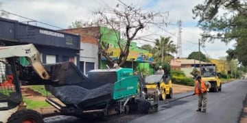 25 de Mayo: avanzan en la ejecución de obras viales.