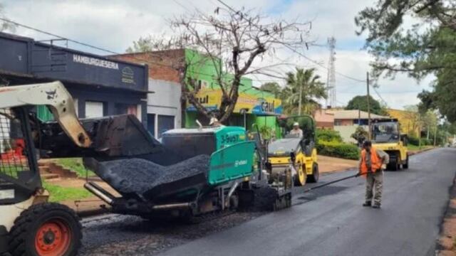 25 de Mayo: avanzan en la ejecución de obras viales.