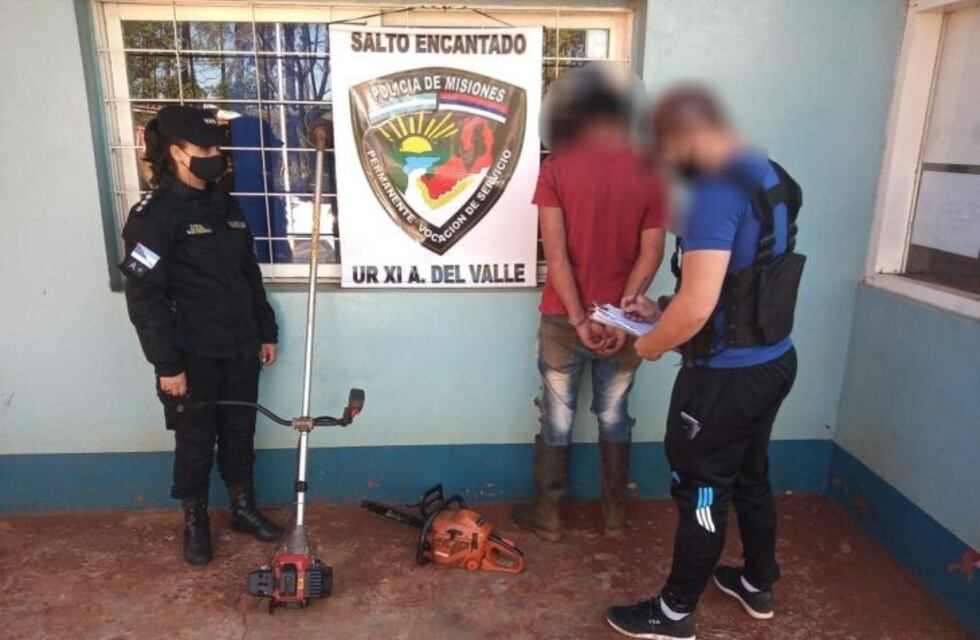 Robó herramientas a su vecino y las ocultó en un pinar