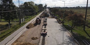 PGB: colocación de hormigón articulado