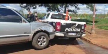 Tras persecución por la capital provincial, detienen a dos personas .