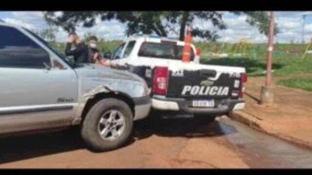 Tras persecución por la capital provincial, detienen a dos personas .