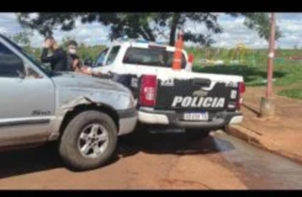 Tras persecución por la capital provincial, detienen a dos personas