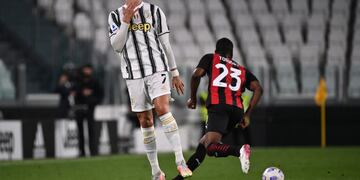 Cristiano Ronaldo y su frustración en la Juventus.