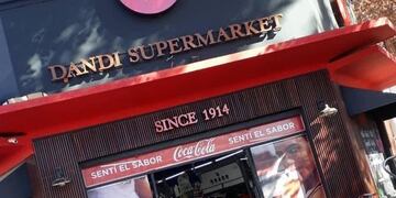 Dandi Supermerket, Chacras de Coria, en Luján de Cuyo.