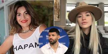 La novia del Kun reaccionó a los rumores de romance