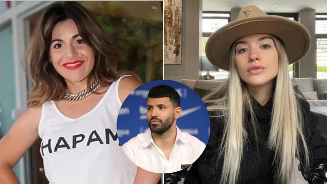 La novia del Kun reaccionó a los rumores de romance