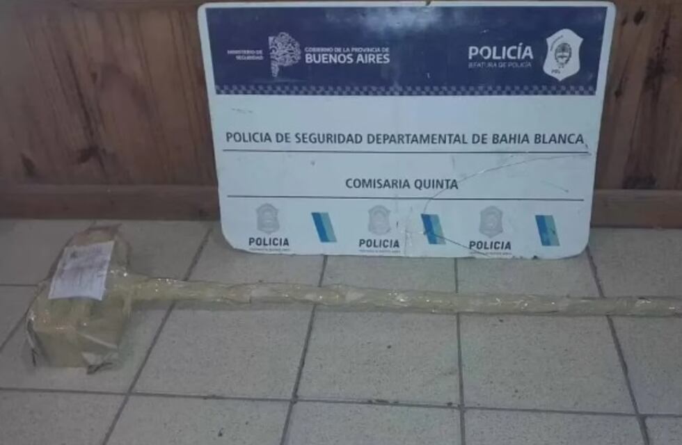 Un bahiense atacó a mazazos y le desfiguró la cara a un delincuente