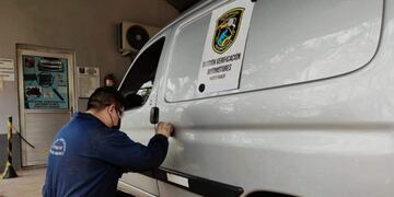 Dos utilitarios fueron secuestrados por adulteraciones de chasis.