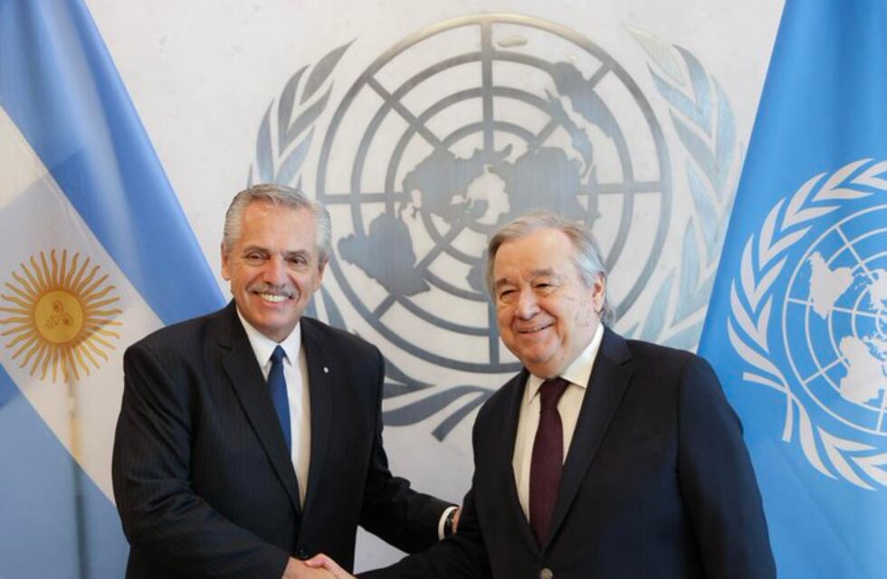 Alberto Fernández se reunió con el secretario general de la ONU y volvió a pedirle intervención por Malvinas
