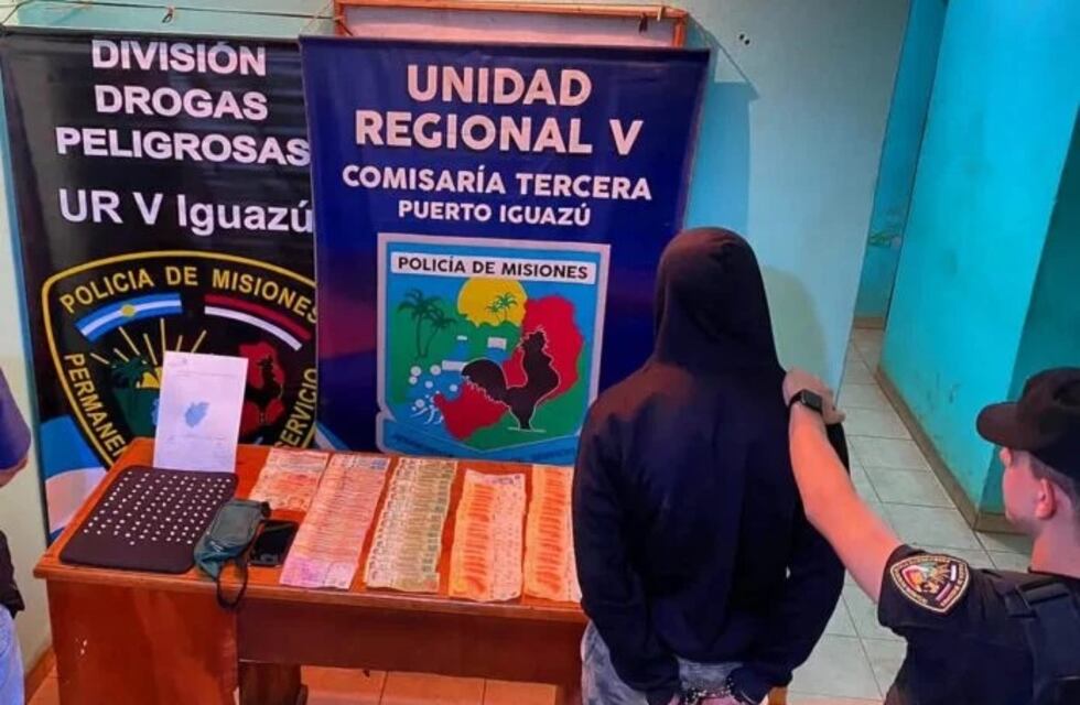 Detienen a un presunto narcodelivery en Puerto Iguazú