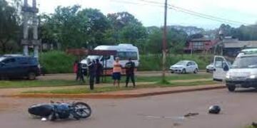 Declaraciones de la agente de tránsito atropellada por una motocicleta: “Creí que no la contaba”.