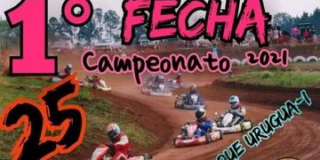 Campeonato de karting y motos de tierra en Puerto Libertad