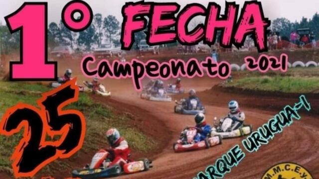 Campeonato de karting y motos de tierra en Puerto Libertad