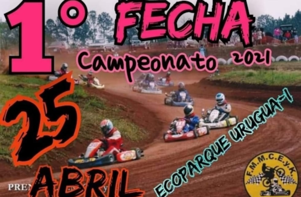 Campeonato de karting y motos de tierra en Puerto Libertad