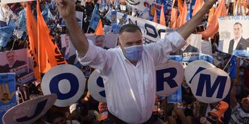 Jaldo participó de un multitudinario acto en Central Córdoba.