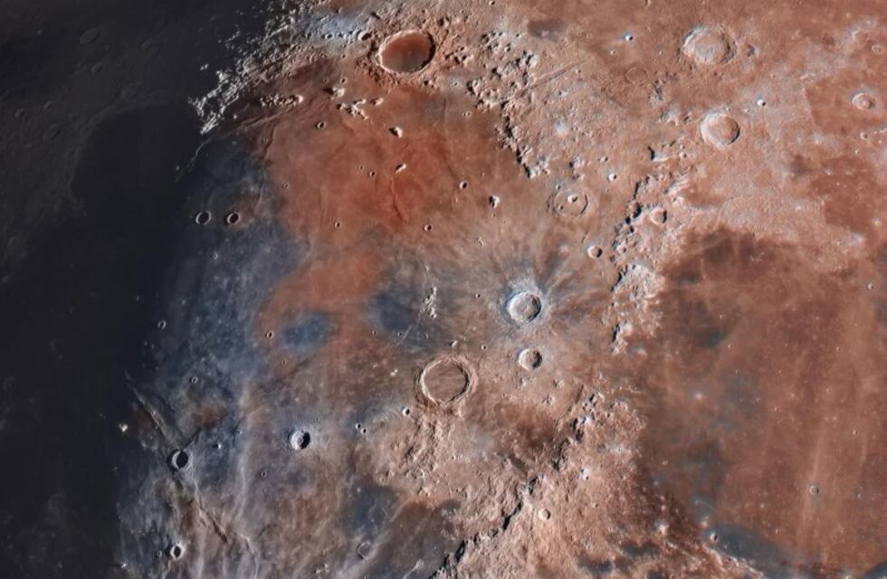 Revelaron una impactante imagen de la Luna con detalles de alta calidad