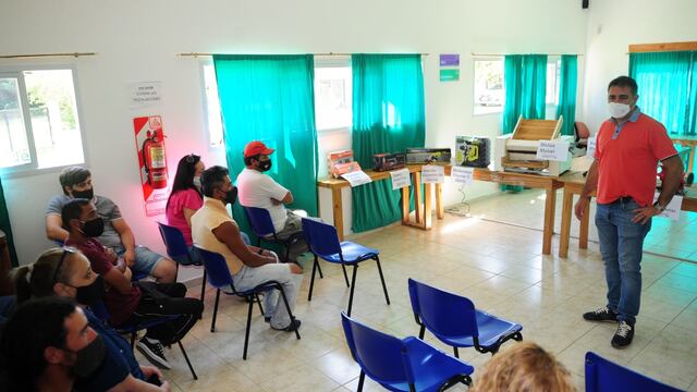 Pueblo Belgrano entregó herramientas para emprendedores. Foto: PGB