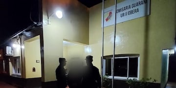 Terminó detenido por causar disturbios en Colonia Guaraní.