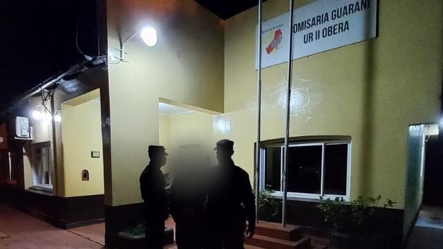 Terminó detenido por causar disturbios en Colonia Guaraní.