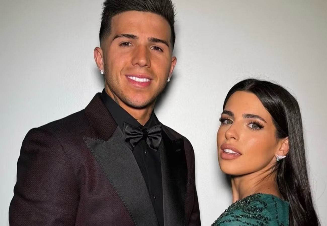 Enzo Fernández y Valentina Cervantes
