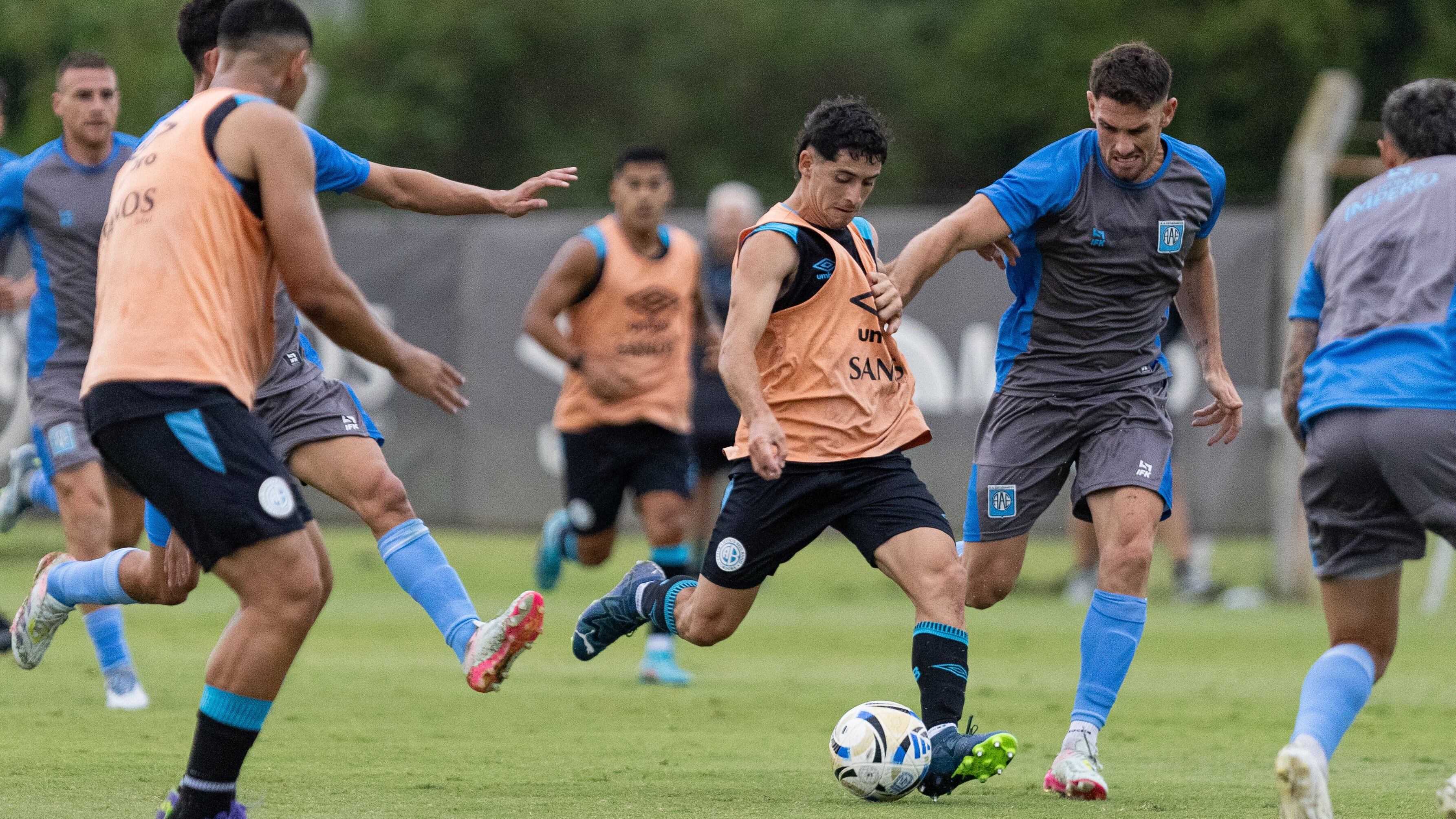 Amistoso Belgrano vs. Estudiantes de Río Cuarto. (Prensa Belgrano)