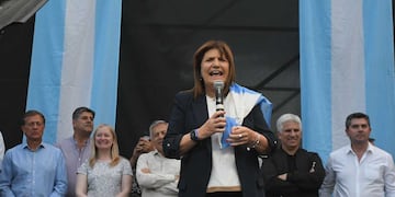 Cierre de campaña de Patricia Bullrich 
 Foto: José Gutierrez / Los Andes