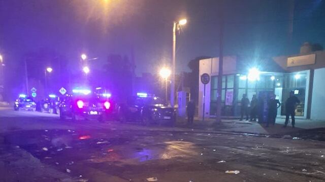 La Comisaría 12° fue escenario de una violenta protesta por el hecho. (@joseljuarezjose)