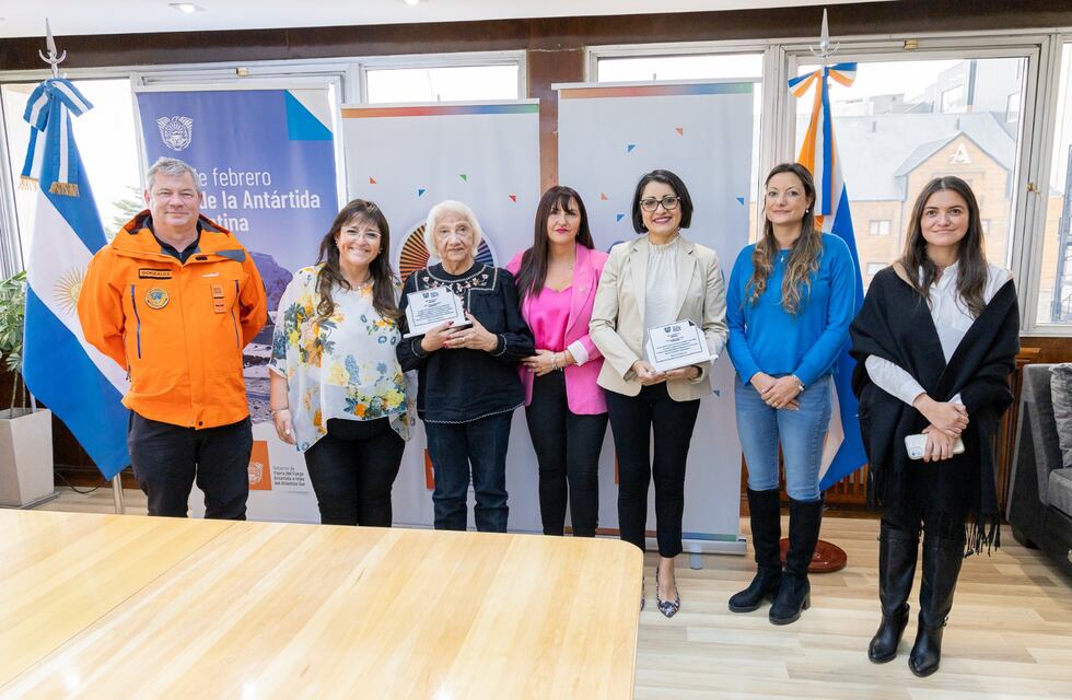 Distinguieron a la primera mujer nacida en la Antártida