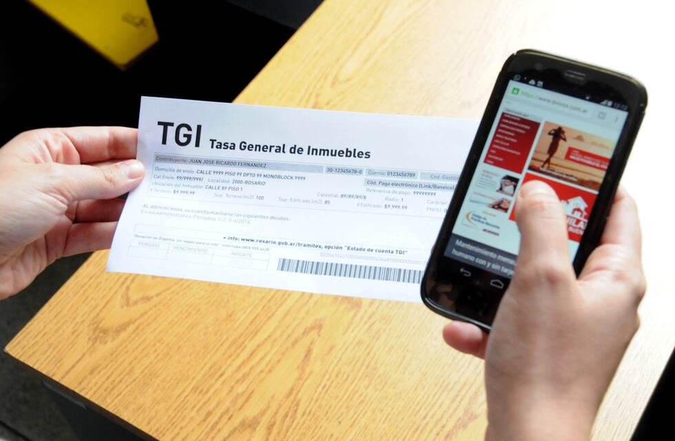 Lanzan descuento por pago anticipado anual de TGI y nueva moratoria