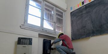 Frío en Tandil: por la falta de calefacción, varias escuelas suspendieron las clases