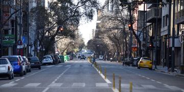El hecho ocurrió en avenida General Paz y Humberto Primo. (Ramiro Pereyra)