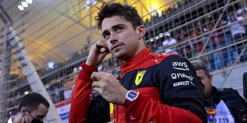 Charles Leclerc, el más veloz por ahora en Azerbaiyán, octava fecha de la F1.