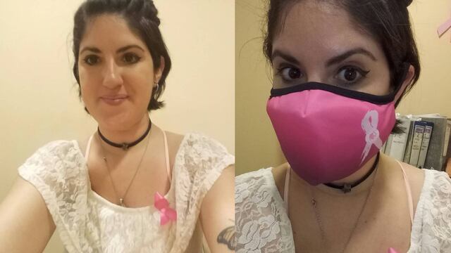 Sabrina Santander está cursando por segunda vez en su vida el cáncer de mama y necesita la medicación urgente. (Gentileza)