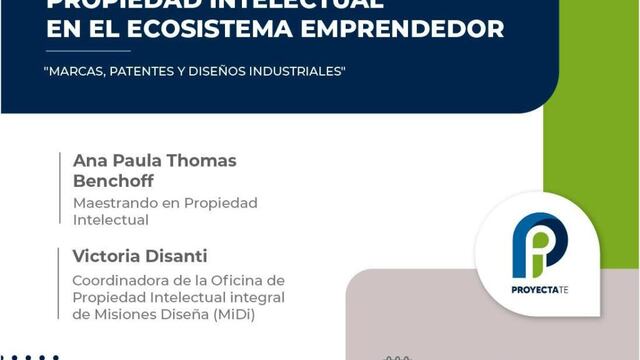 En esta jornada se llevará a cabo una charla sobe propiedad intelectual