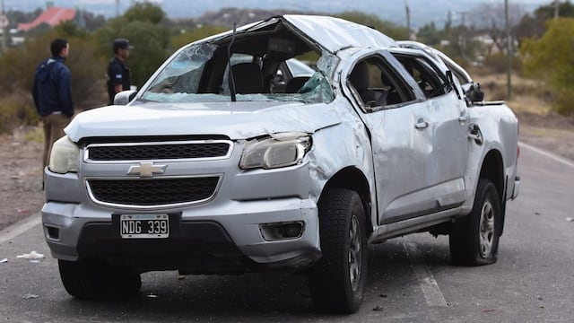 Una estudiante de UNCuyo murió producto del vuelco en el Circuito de El Challao.