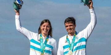 Medalla de plata para Argentina: Eugenia Bosco y Mateo Majdalani  en los Juegos Olímpicos París 2024