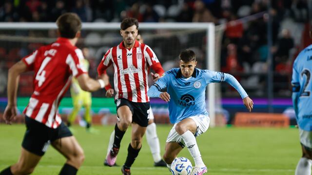Belgrano logró este viernes un gran triunfo 1 a 0 ante Estudiantes de La Plata en estadio Uno Jorge Luis Hirschi. (Red X Belgrano)