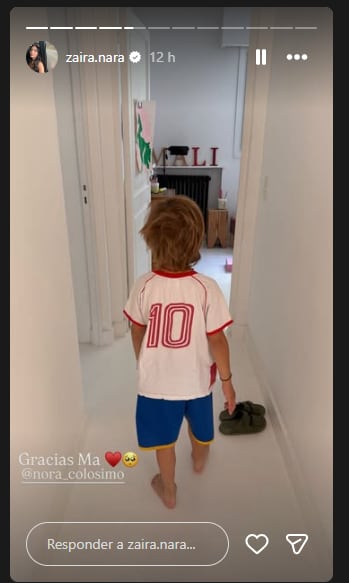 Zaira Nara se mostró desde una clínica y causó preocupación