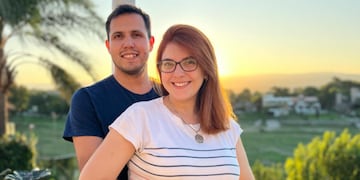 La abogada, Rovetto Yapur, y su pareja, el imutado en una causa narco, Agüero. (Instagram Rovetto Yapur)