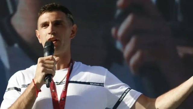 Dibu Martínez en Mar del Plata