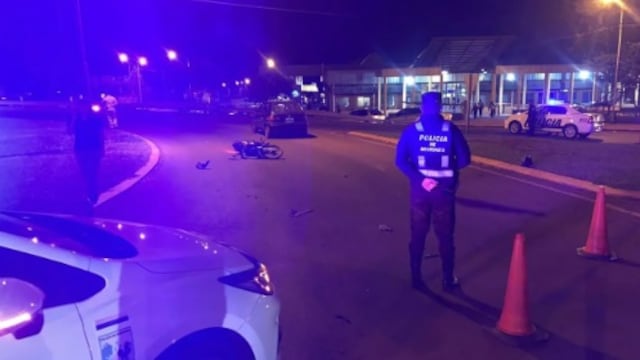 Un herido leve tras accidente de tránsito en Oberá.
