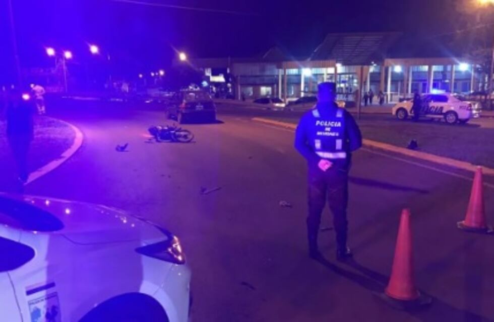 Un herido leve tras accidente de tránsito en Oberá