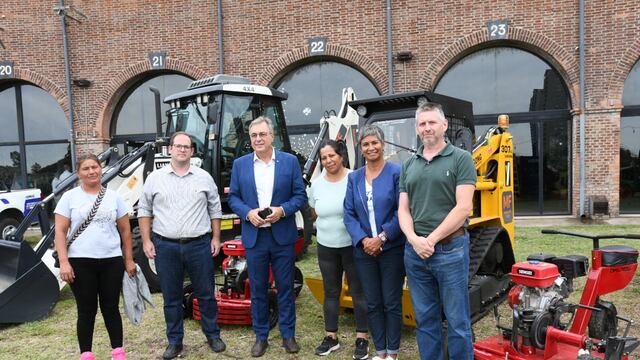 Rafaela recibió nueva maquinaria