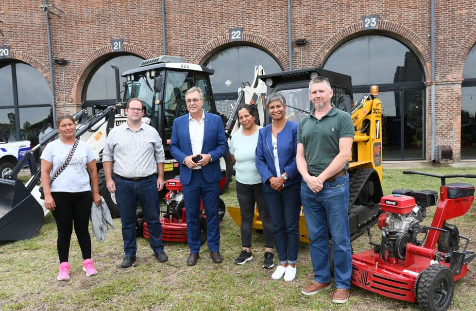Tras un acuerdo entre Provincia y Nación, Rafaela cuenta con más equipamiento ambiental