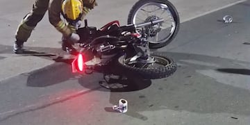 Un motociclista falleció en la madrugada de este viernes 18 de diciembre en Tanti.