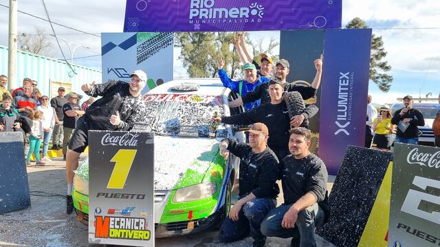 Víctor y Matías Mondino Rally Regional Río Primero