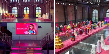 Cómo visitar la colorida exhibición de vestidos de Agatha Ruiz de la Prada en Buenos Aires