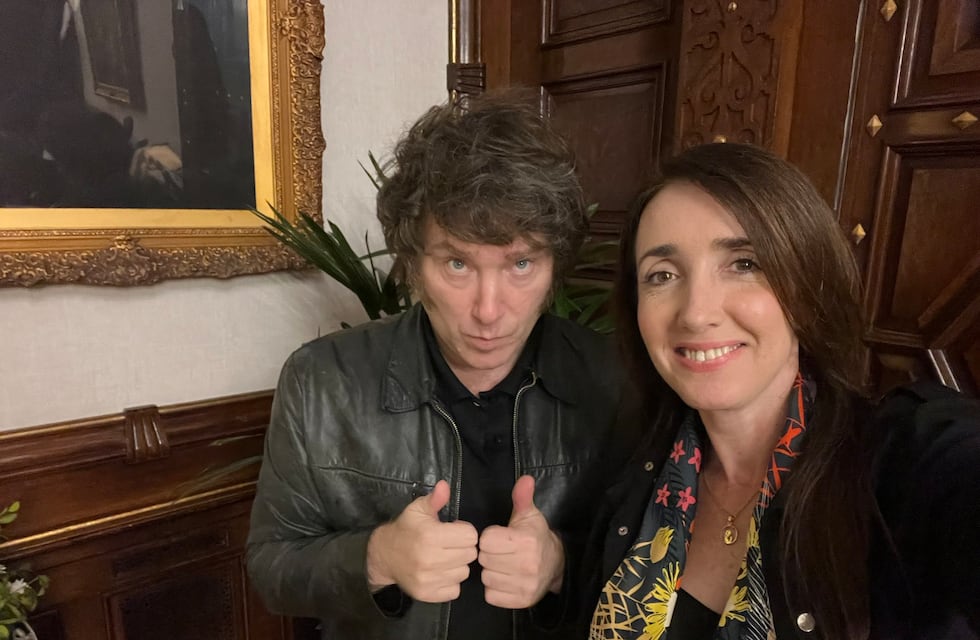 Javier Milei y Victoria Villarruel se mostraron juntos y abrazados: “Los que están peleados”